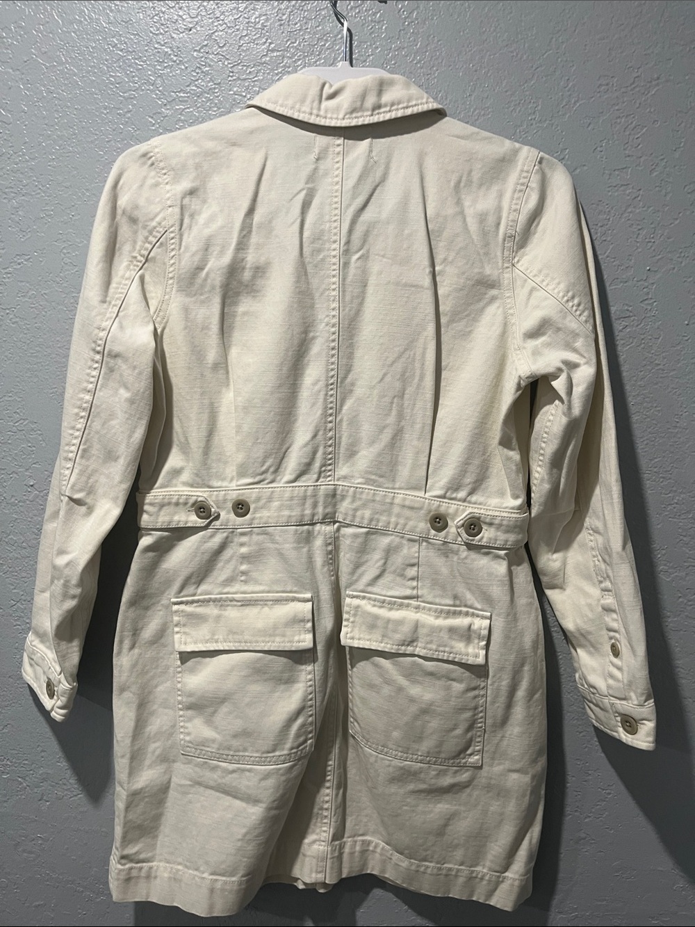 Madewell dress signature Jean coverall in vintage canvas 100% cotton Sz M - Picture 5 of 7
